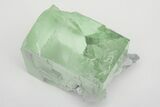 Glass-Clear, Green Cubic Fluorite Crystal - China #205595-1